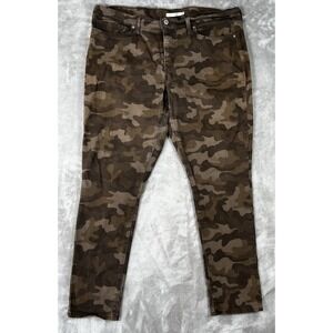 Levi's 311 Shaping Skinny Camo Print Jeans Comfort Stretch SZ 34  34x30 brown
